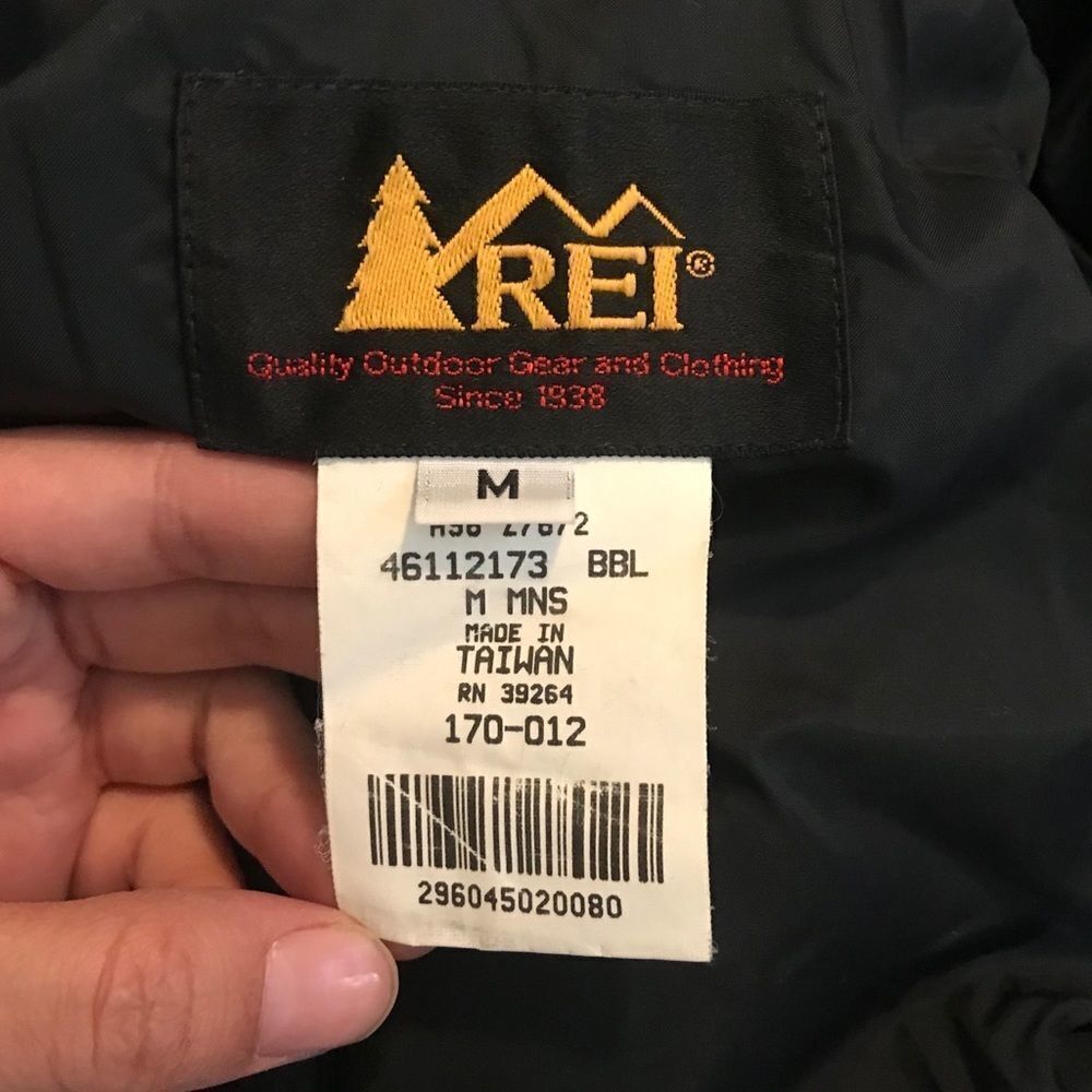 Rei mens blue waterproof jacket - Picture 11 of 11